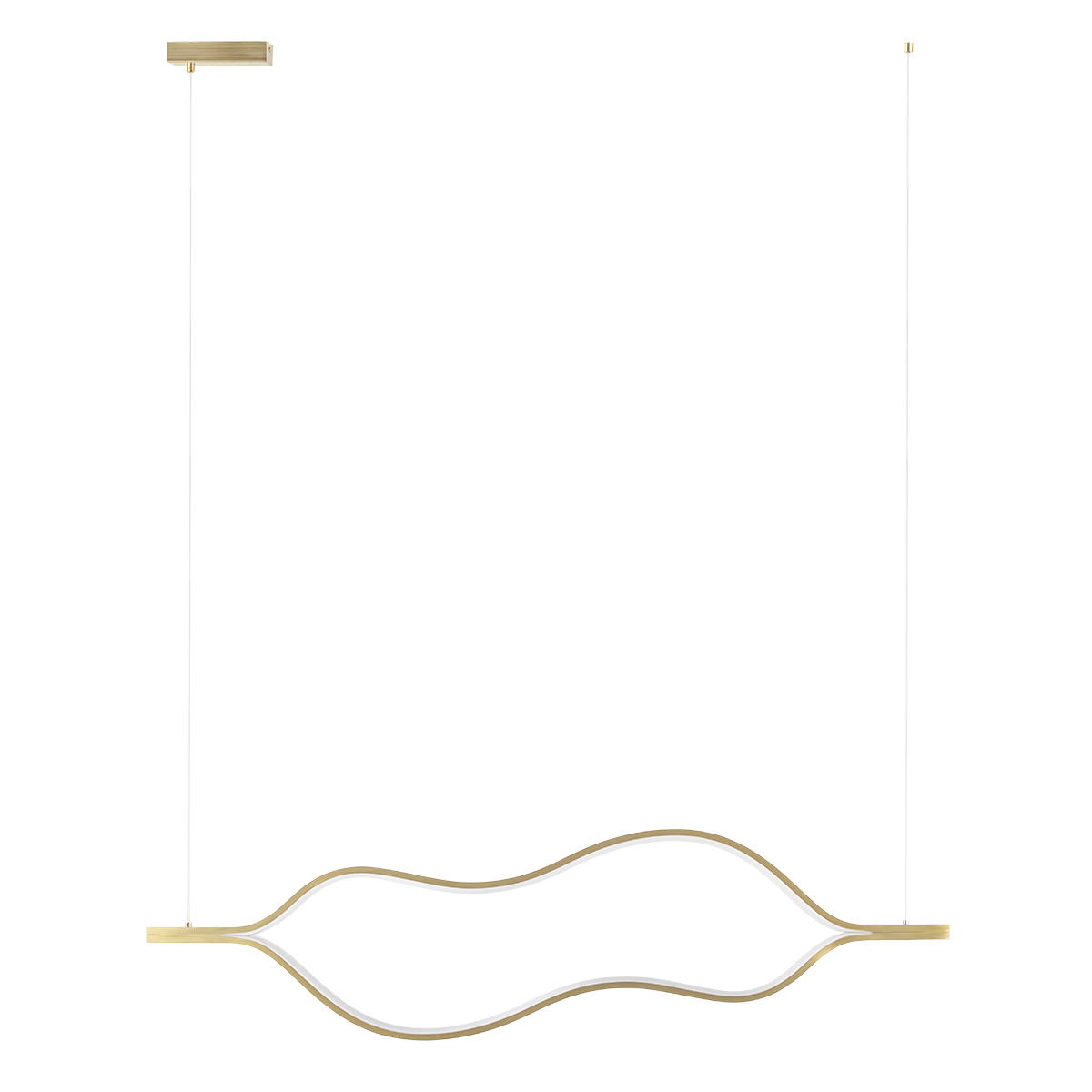 Изображение товара Светильник подвесной светодиодный Loft It Tape light Lf_10403_1200_ab 10 м² теплый белый свет цвет бронза