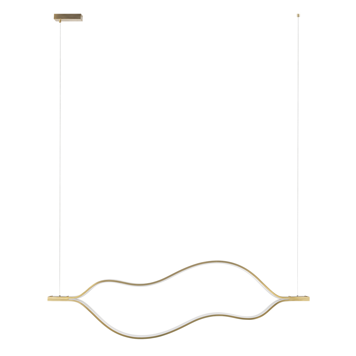 Изображение товара Светильник подвесной светодиодный Loft It Tape light Lf_10403_1400_ab 14 м² теплый белый свет цвет бронза