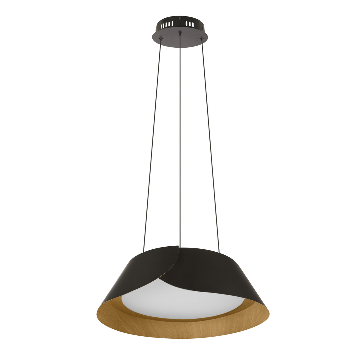 Изображение товара Светильник подвесной светодиодный Loft It Lane Lf_10370p_black 9 м² холодный белый свет цвет белый/черный