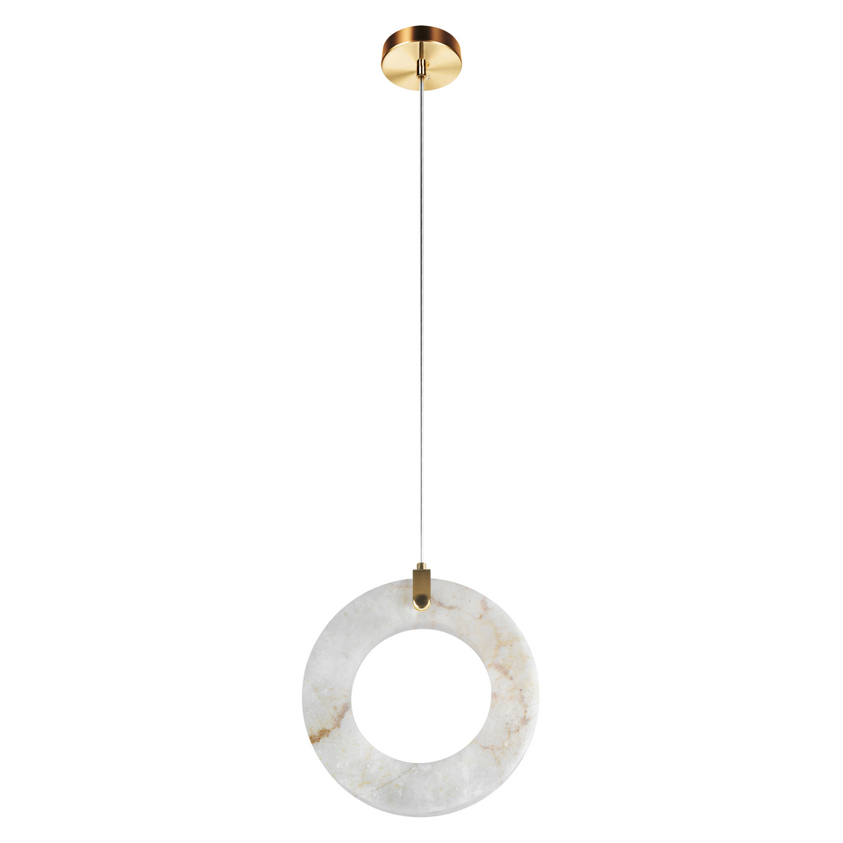 Изображение товара Светильник подвесной светодиодный Loft It Soho Lf_10410_a 4 м² теплый белый свет цвет белый/бронза