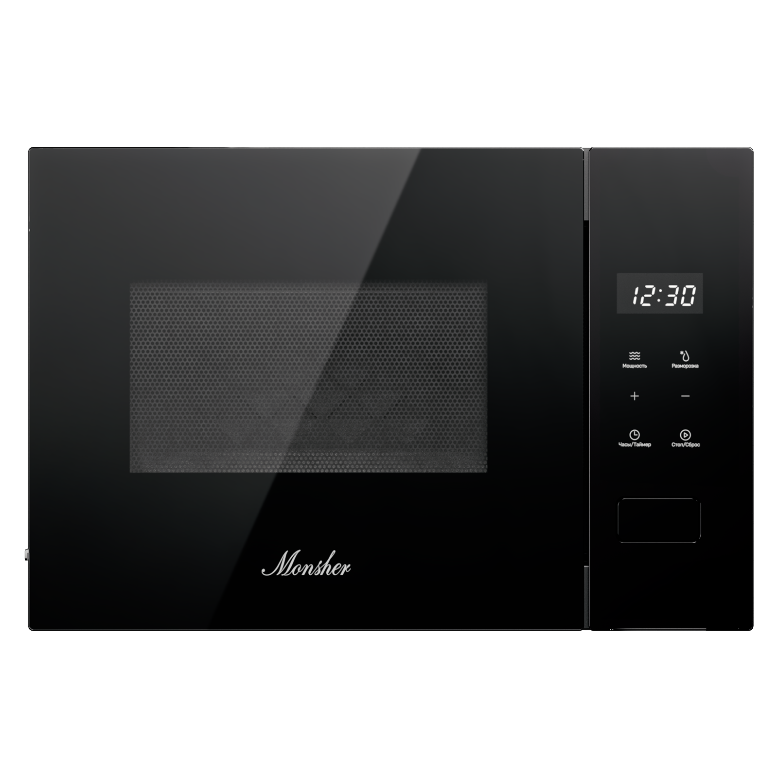 Изображение товара Встраиваемая микроволновая печь Monsher MMH 1115 Noir 15 л с сенсорным управлением