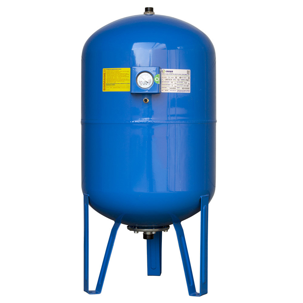 Изображение товара Гидроаккумулятор вертикальный 80 л Cruwa CRW 80 VM 16 BL 1" 1" синий