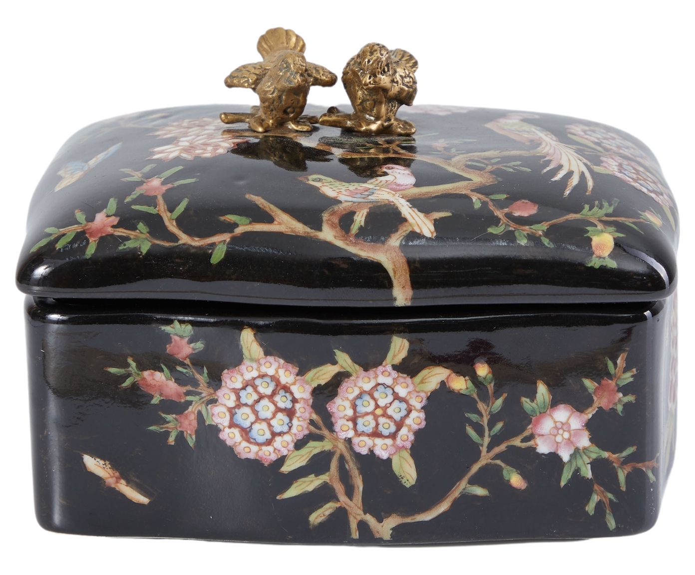 Изображение товара Шкатулка Гласар 31G2500/B181C/HBK2082 фарфор цвет черный