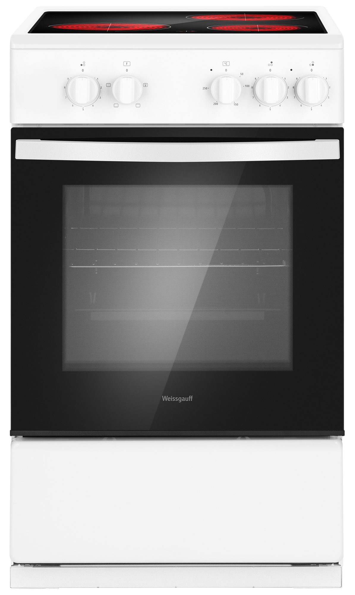 Изображение товара Кухонная плита Weissgauff 438321 50x85x60 см цвет белый