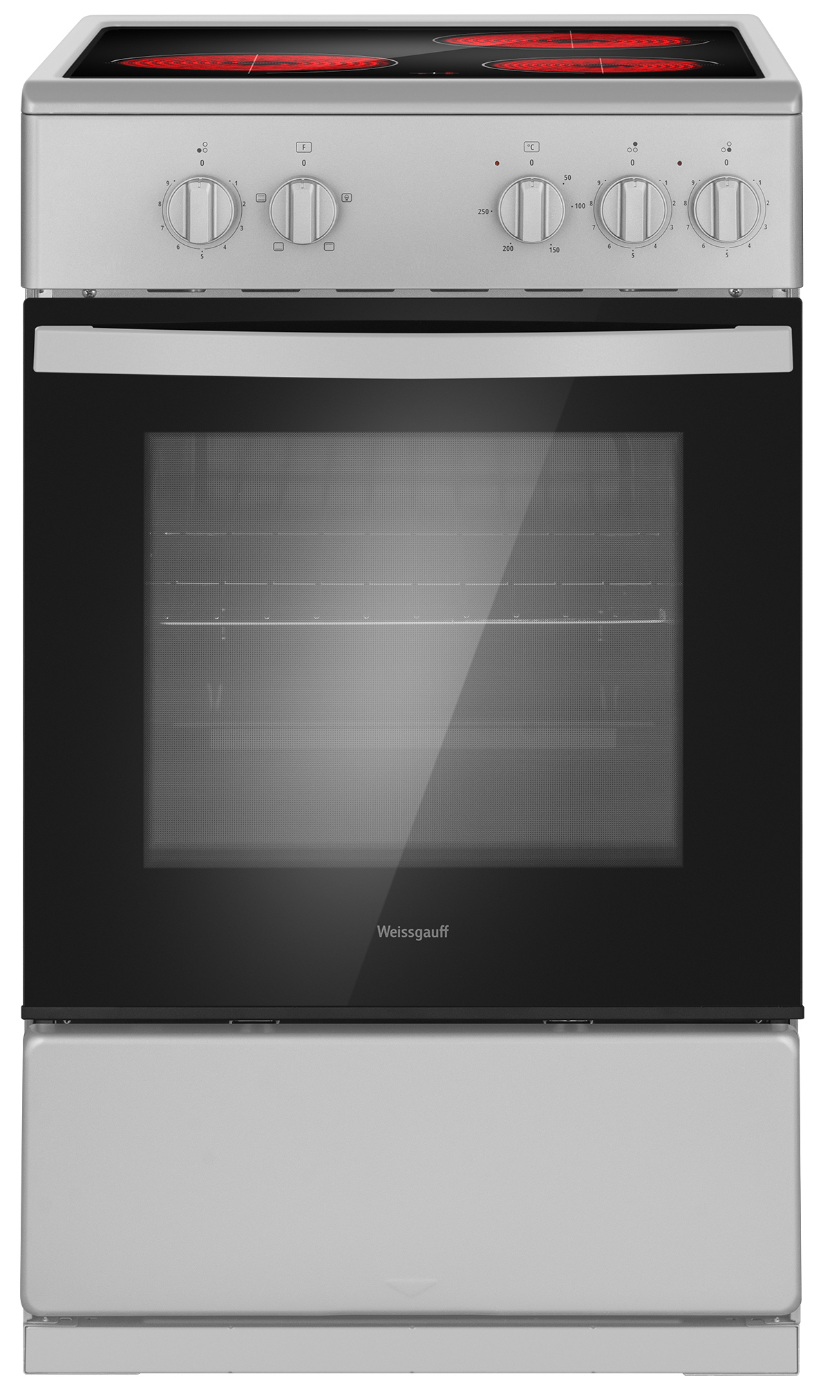 Изображение товара Кухонная плита Weissgauff WESM 5140 X 50x85 см серебристая электроплита