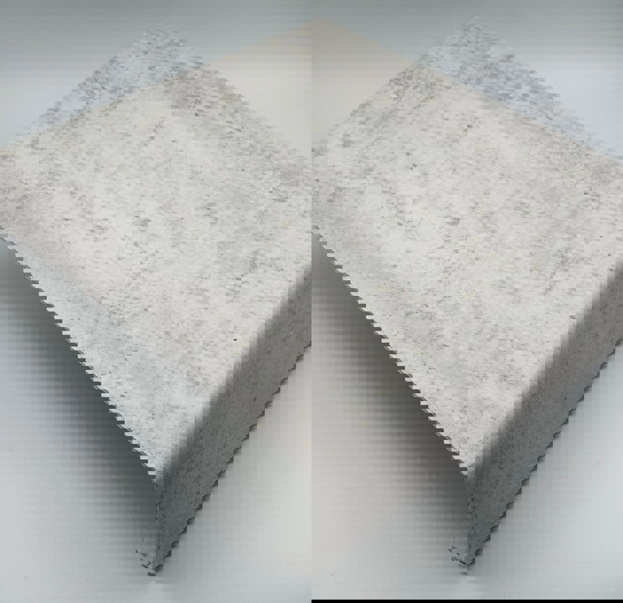 Изображение товара Накладка на подоконник Комбиг Бетон Хафит, 1000x100x1.5 мм, матовая