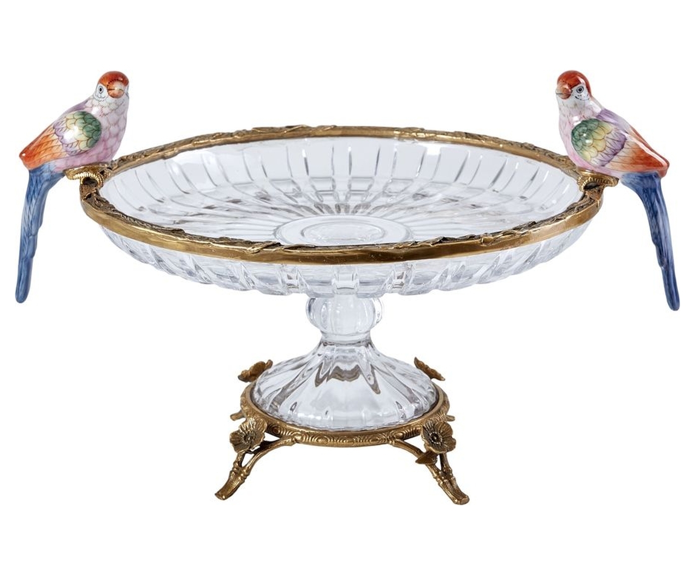 Изображение товара Декоративный предмет Гласар Птицы стекло цвет прозрачный
