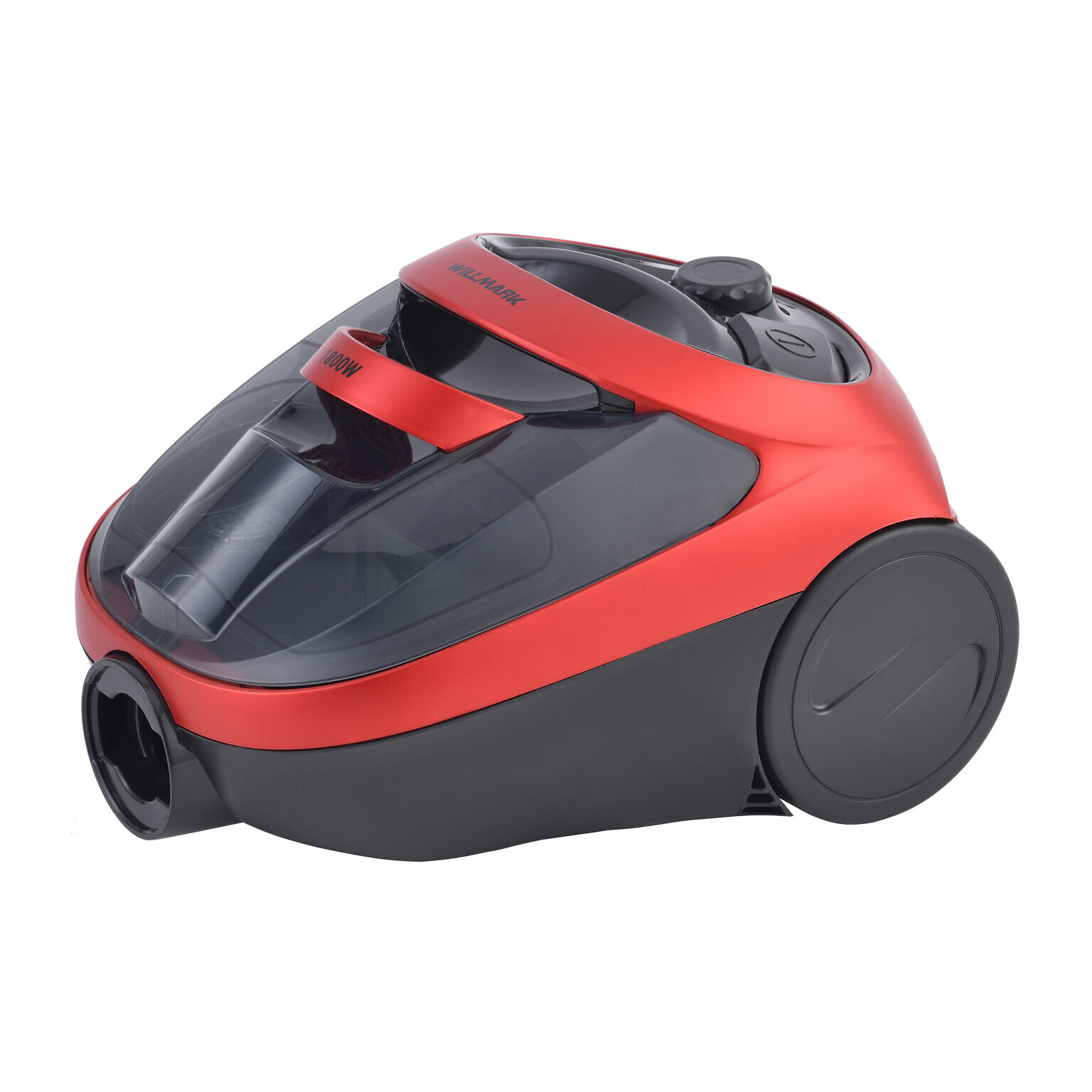 Изображение товара Пылесос с контейнером Willmark Vc-2255cym 1800 Вт 1.5 л цвет красный