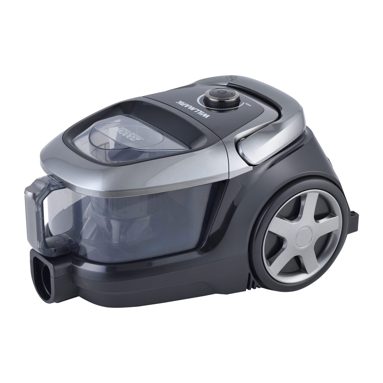 Изображение товара Пылесос с контейнером Willmark Vc-2631cym 2000 Вт 2.5 л цвет серый/серебристый