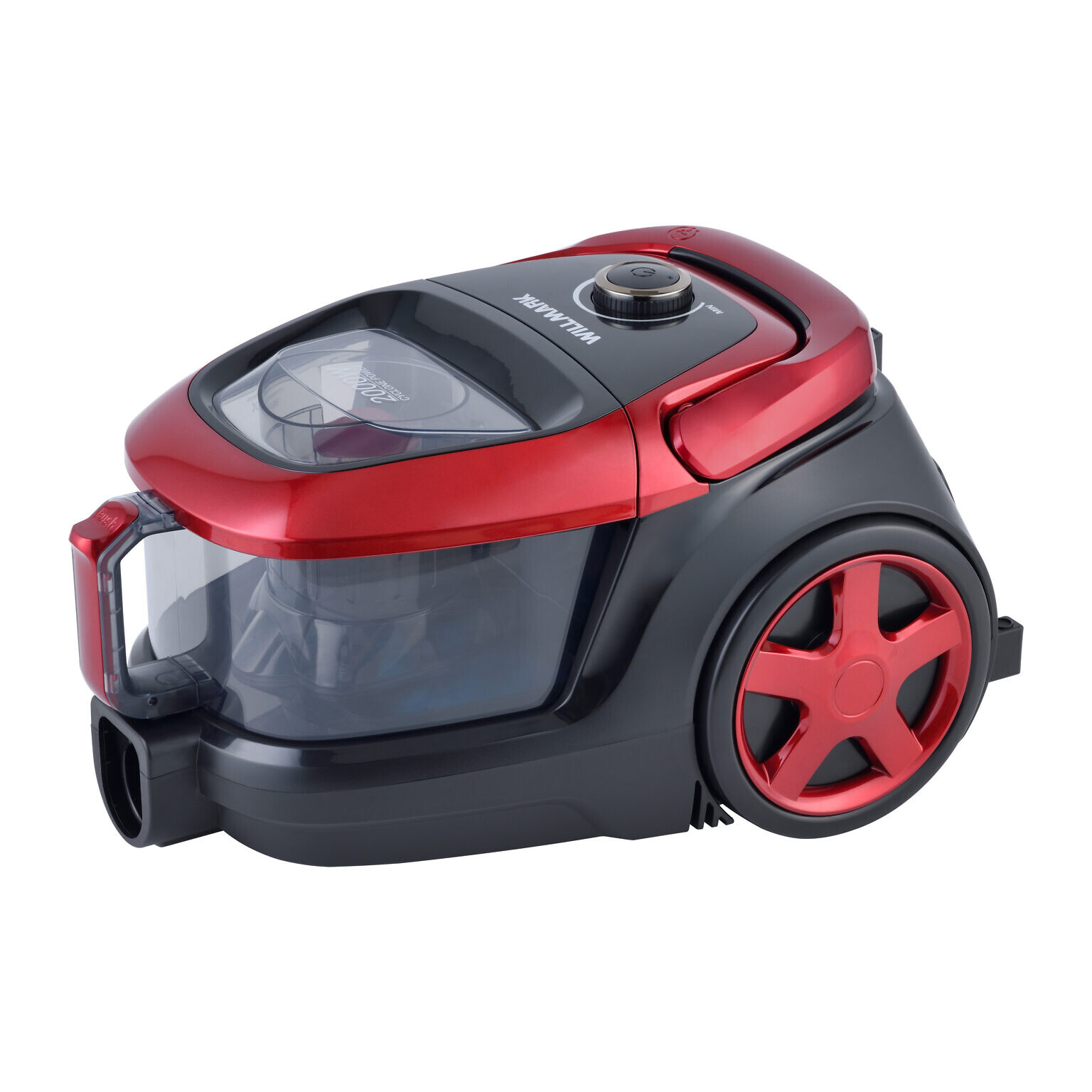 Изображение товара Пылесос с контейнером Willmark Vc-2630cym 2000 Вт 2.5 л цвет красный