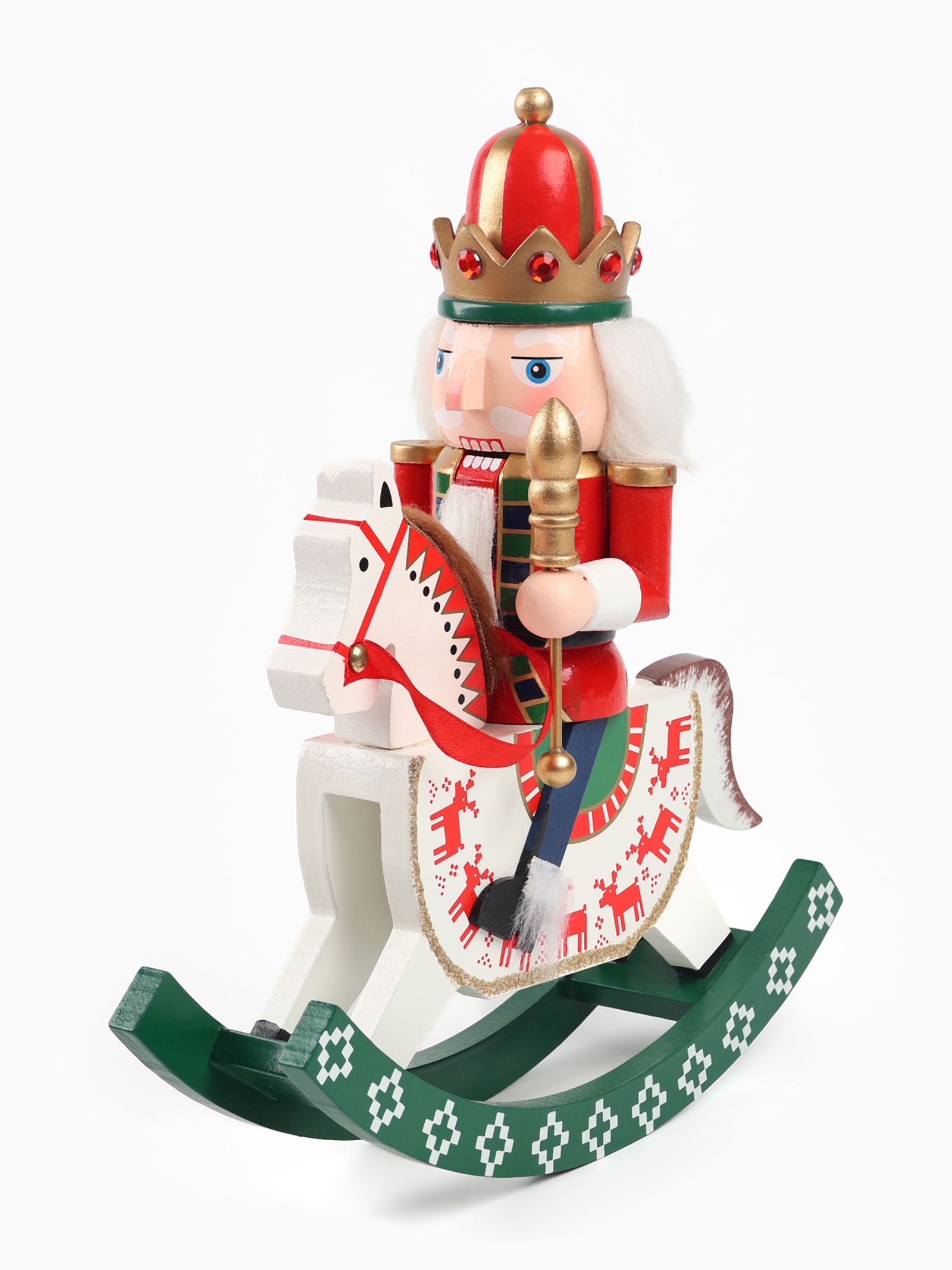 Изображение товара Декоративный предмет Сима-ленд Щелкунчик на лошадке 28 см
