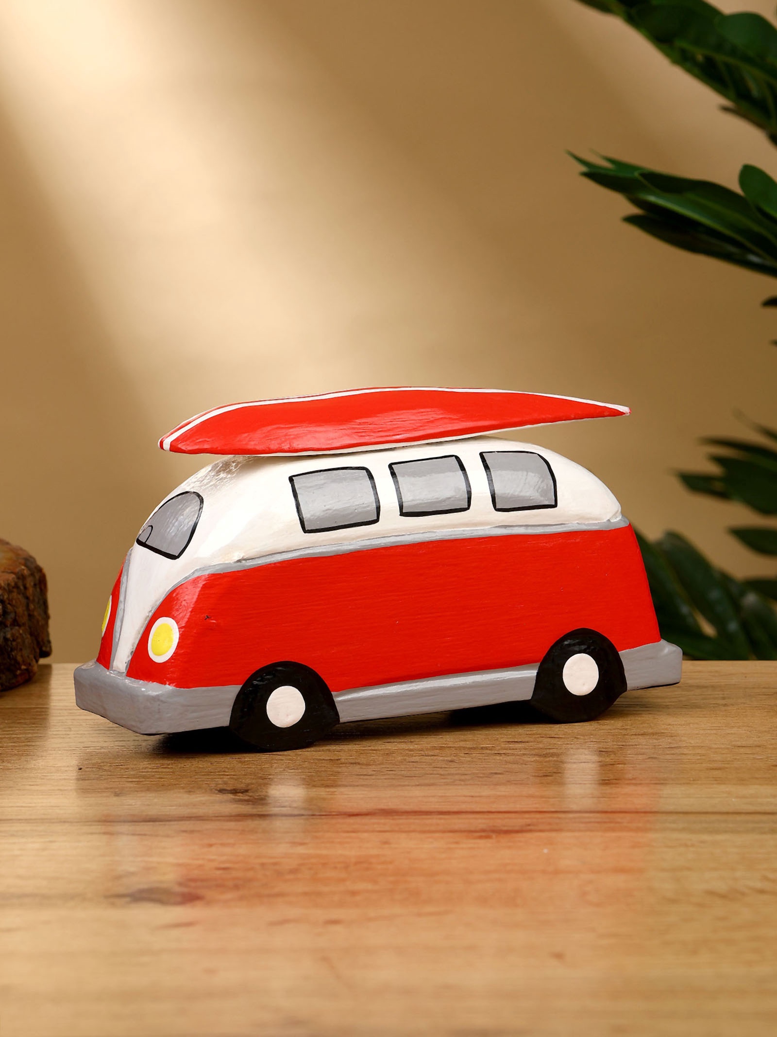Изображение товара Сима-ленд Микроавтобус — декоративный предмет из дерева 19x6x9 см