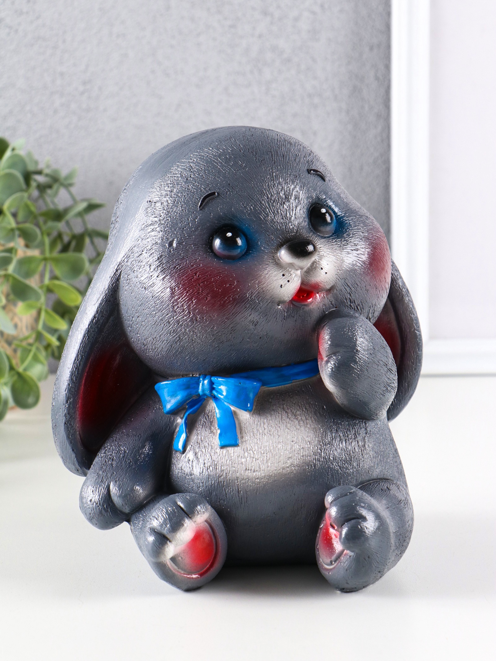 Изображение товара Декоративный предмет Хорошие сувениры Зайка серый