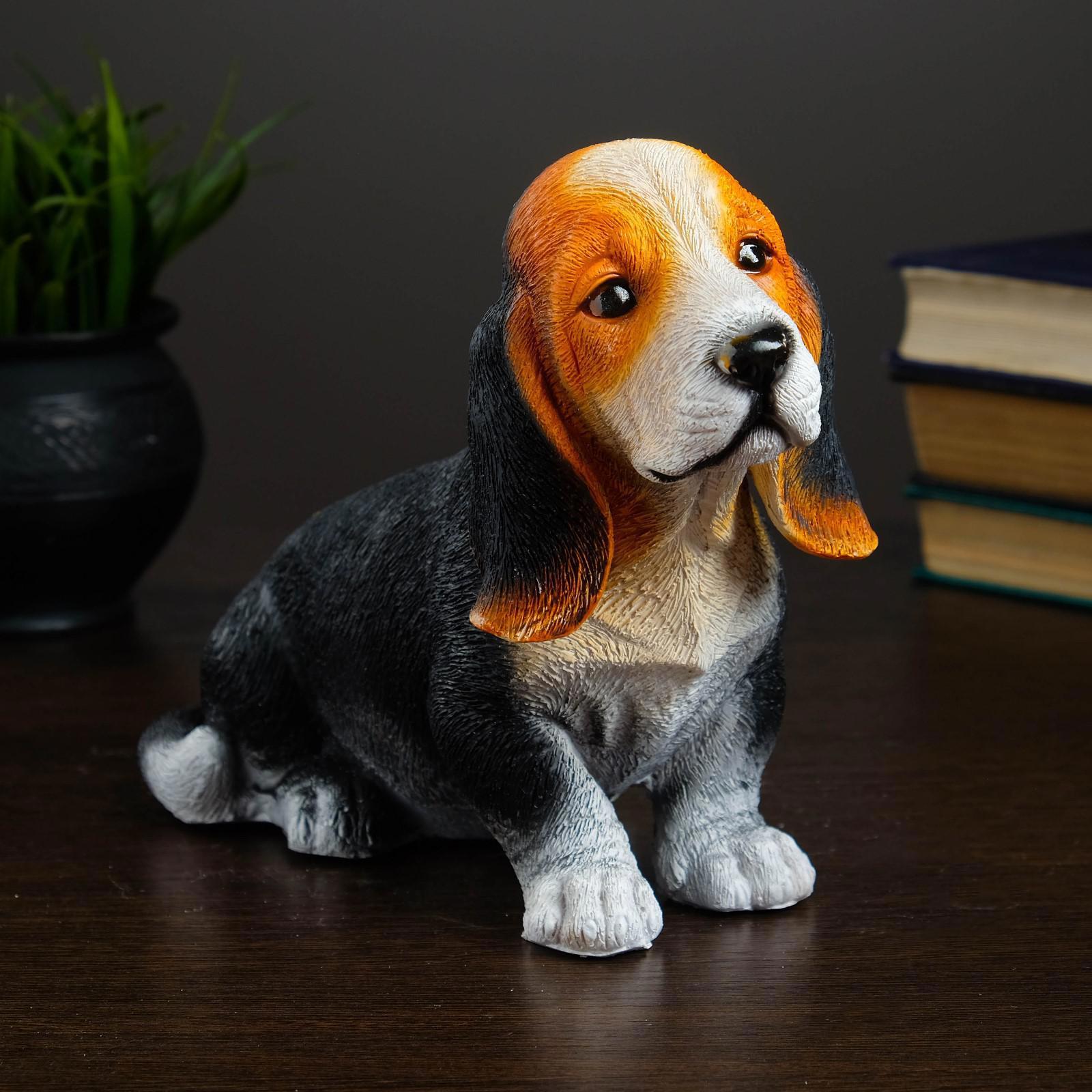 Изображение товара Декоративный предмет Хорошие сувениры Щенок бассет хаунда