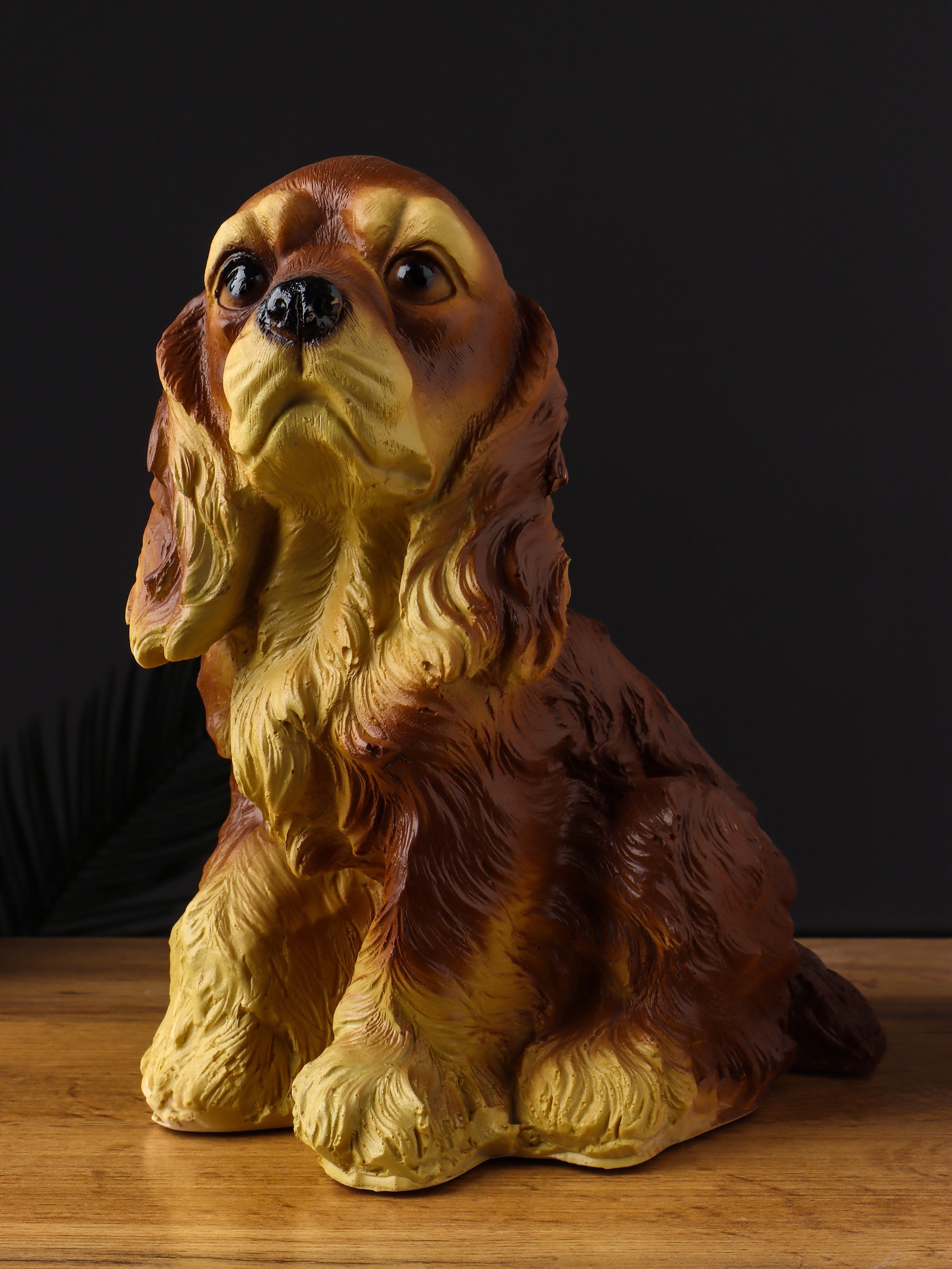 Изображение товара Декоративная копилка Спаниэль сидящий, 17×13×19 см