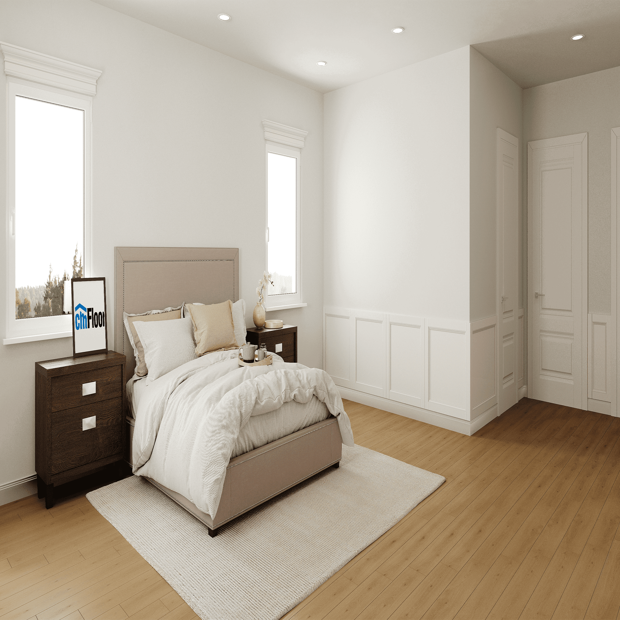 Изображение товара СПК плитка CM Дуб Классика 43 класс 4 мм 2.19 м² корпус