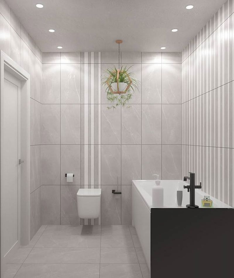 Изображение товара Керамическая плитка Kerlife 63x31.5 см серый для стен Влажных помещений