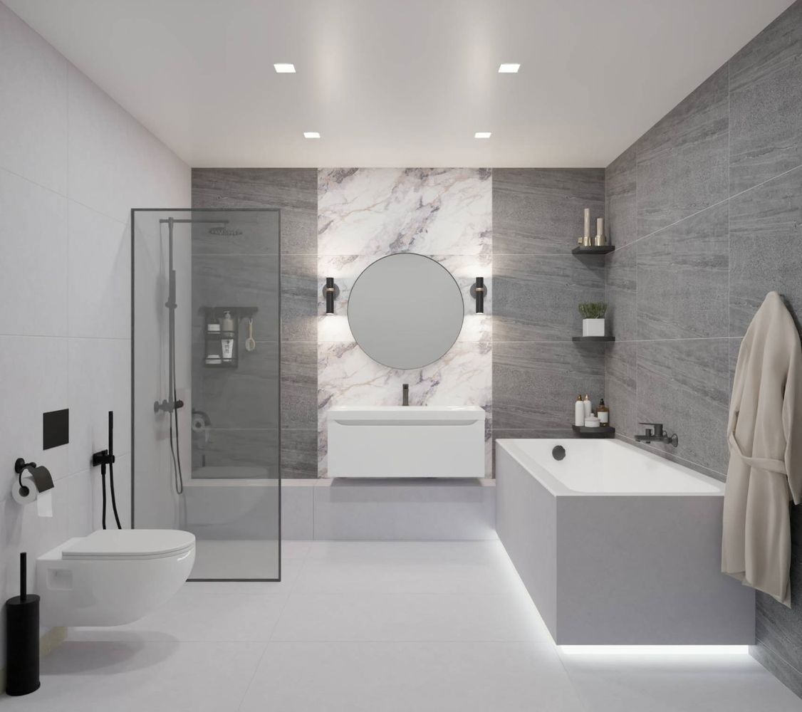 Изображение товара Керамогранит Wan sheng Lande L12512 120x60см цвет серый