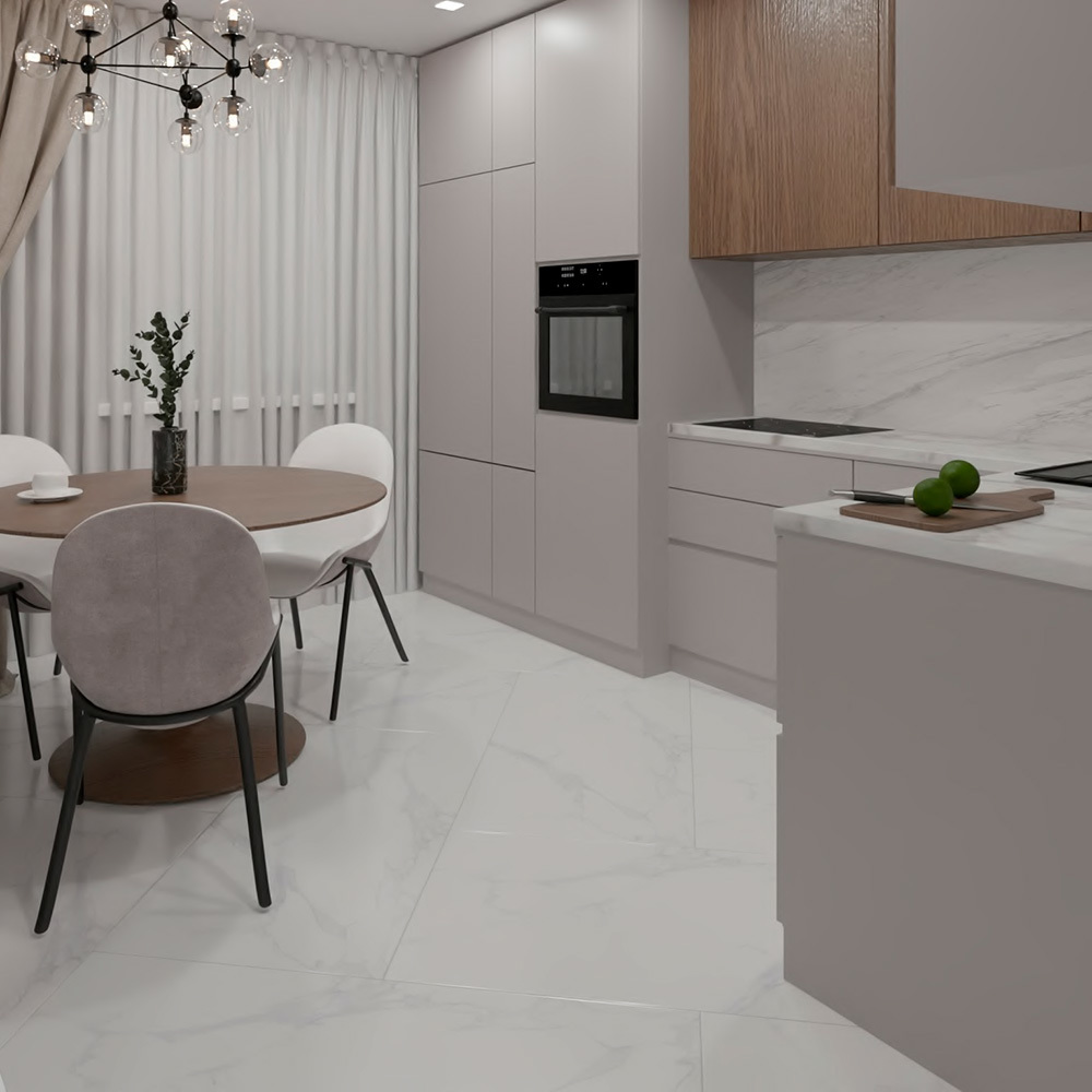 Изображение товара Керамогранит Wan sheng Lande L12614 120x60см цвет серый