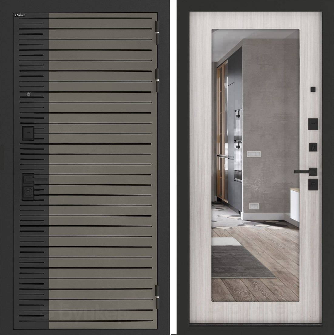 Изображение товара Входная дверь ДВЕРИ БУНКЕР BN-15 Правый Быстрая сборка и безопасность Изображение товара Входная дверь ДВЕРИ БУНКЕР BN-15 Правый Быстрая сборка и безопасность