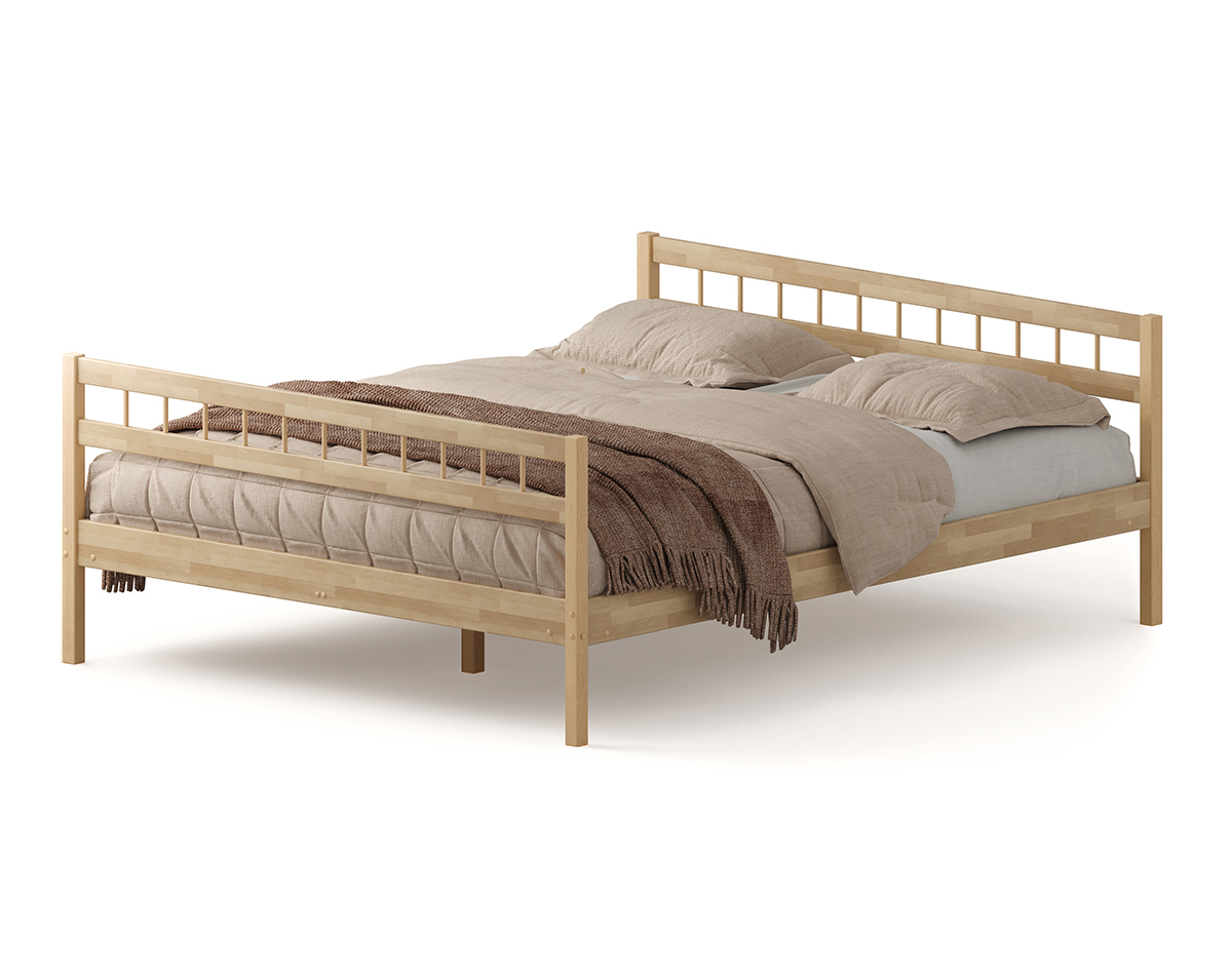 Изображение товара Кровать Домаклево Лето база 140x200 см с анатомическим основанием