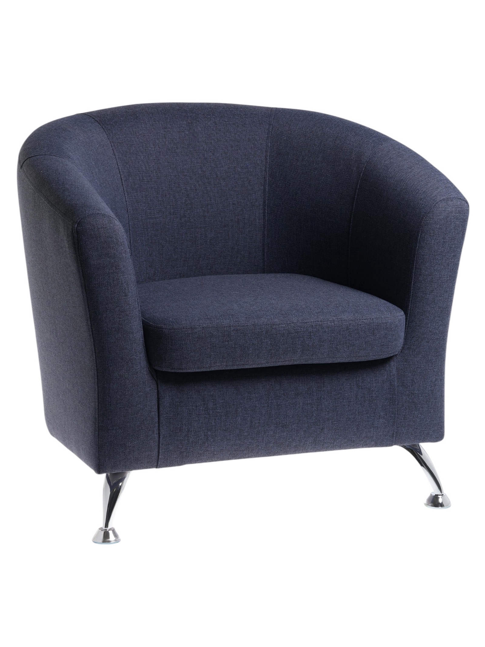 Изображение товара Кресло Клик мебель Bo 70x80x40 см текстиль цвет джинс