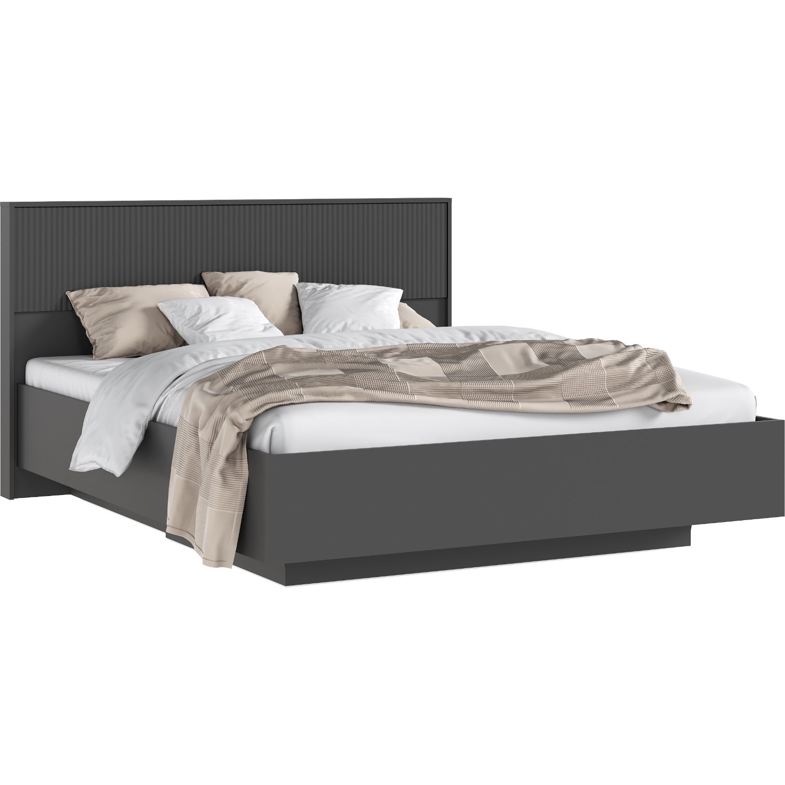 Изображение товара Кровать парящая Сима-ленд Марвэл 160x200 см подъемный механизм цвет графит