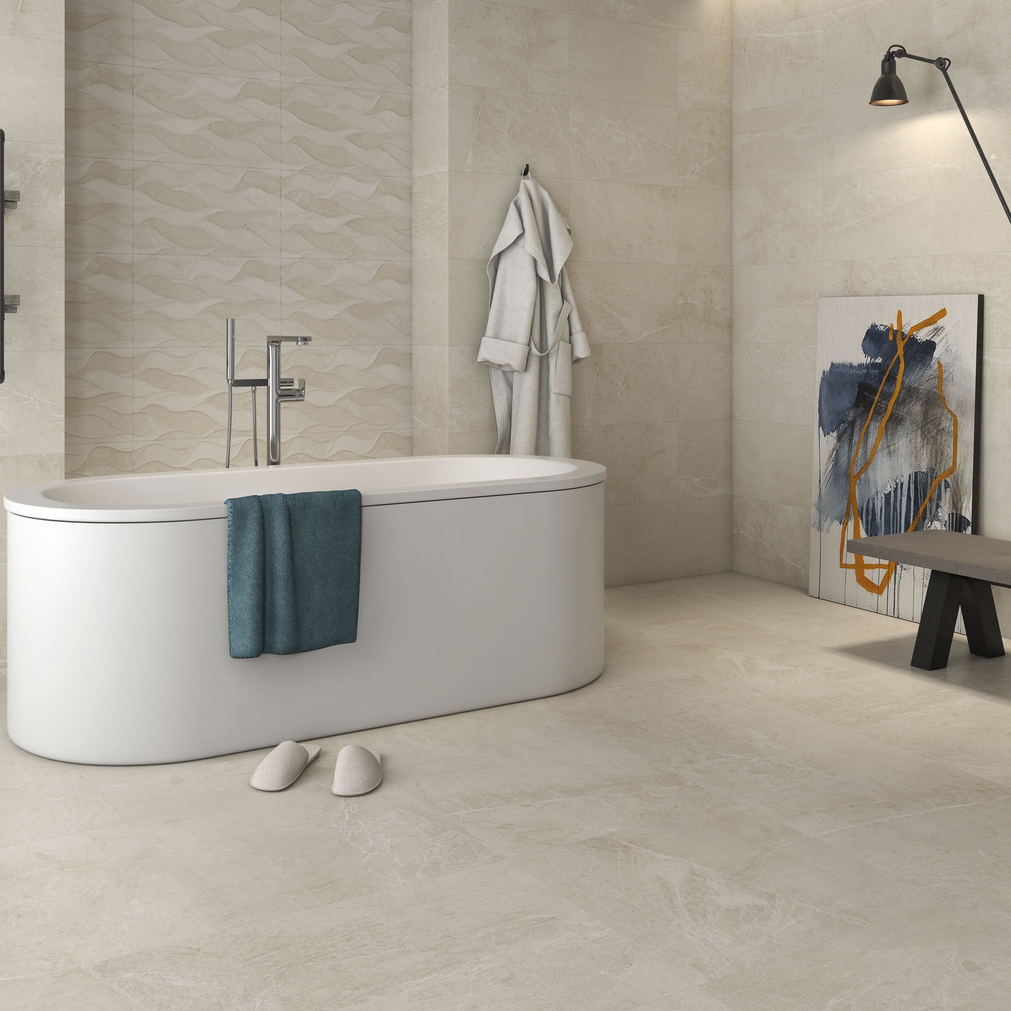 Изображение товара Керамогранит Geotiles Persa 60x120 см, марфил, матовый, Испания