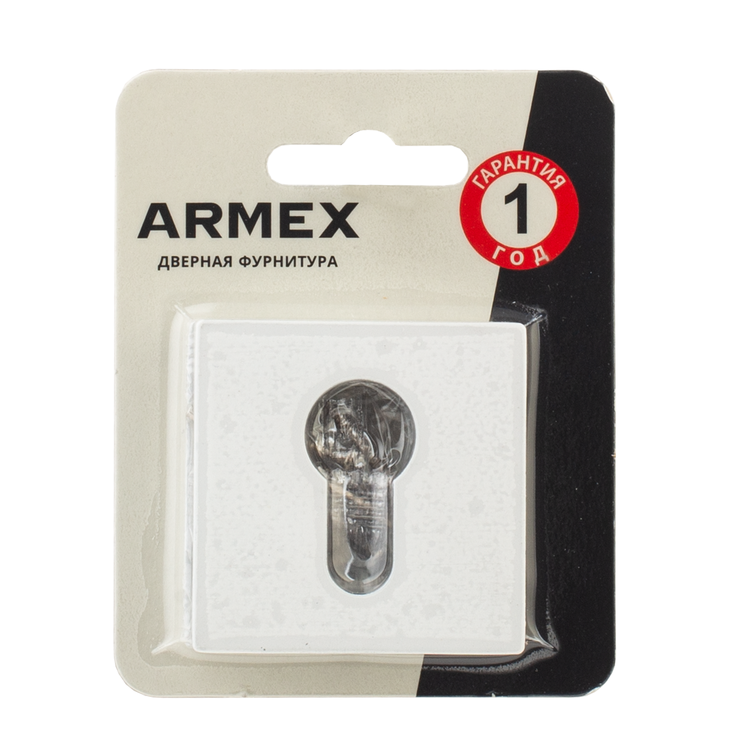 Накладка на цилиндр Armex DP-C-30 6x51 мм цвет белый матовый 2 шт. - 2