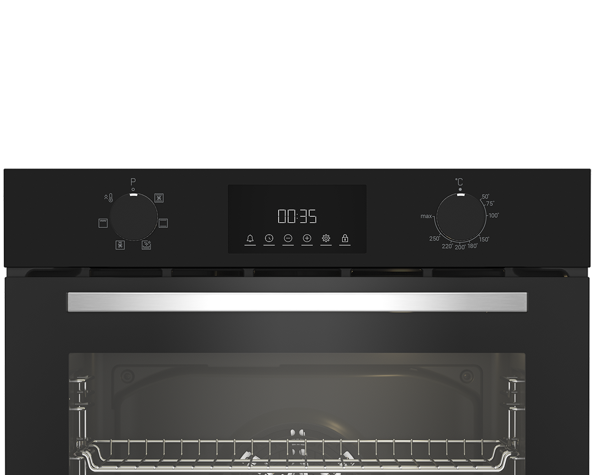 Электрический духовой шкаф Indesit IFE 3644 BL 59.4x59.5 см конвекция цвет черный - 2
