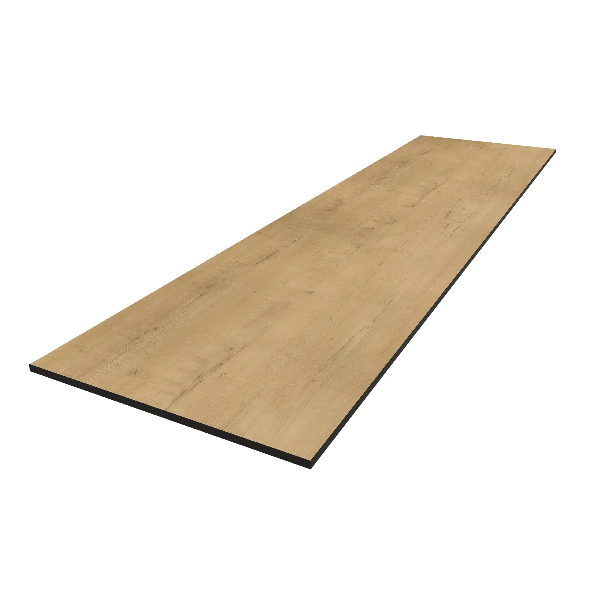 Кухонная столешница Slotex 300x60x1.6 см HPL-пластик цвет дуб брукхилл - 4