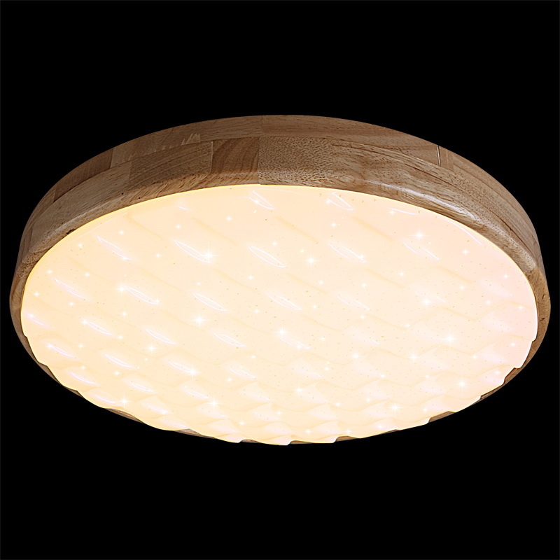 Изображение товара Люстра потолочная светодиодная Reluce 60530 с пультом управления 12 м² регулируемый белый свет цвет белый