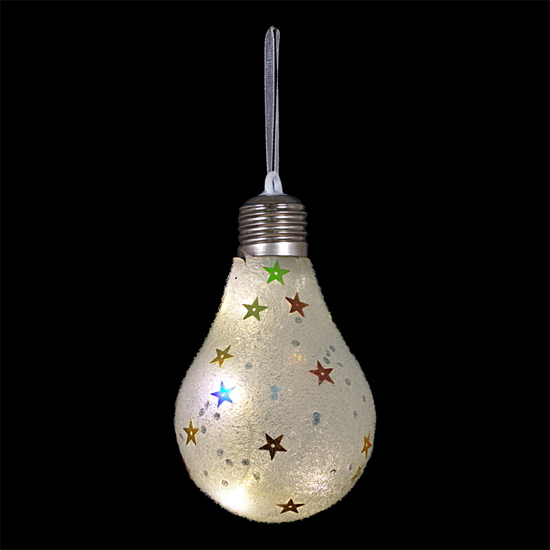 Изображение товара Светящаяся электрическая фигура Sneha 011-F WW 12 см разноцветный декоративный светильник