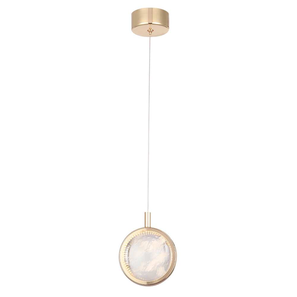 Изображение товара Светильник подвесной Crystal lux Cielo sp6w led gold 2 м²
