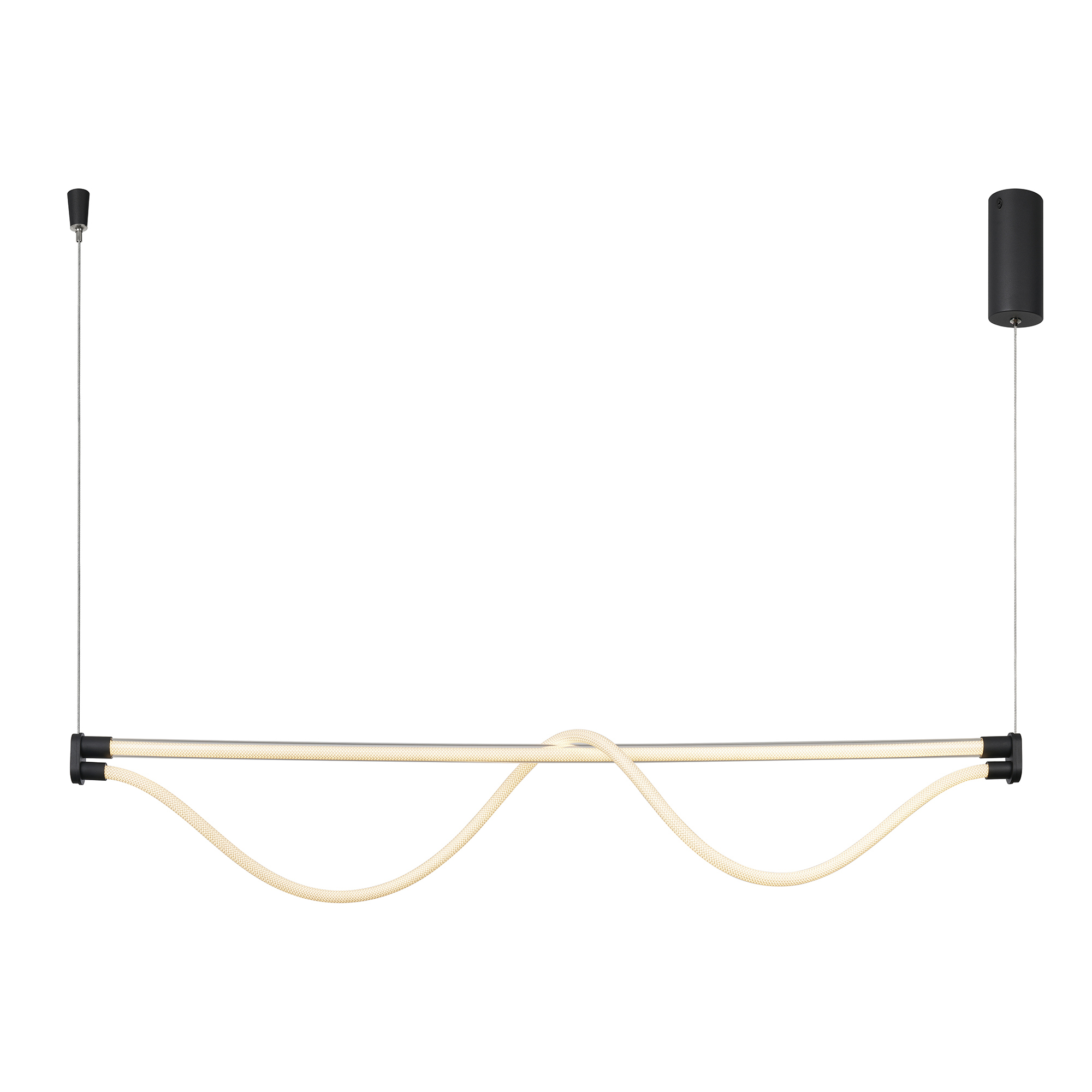 Изображение товара Светильник подвесной светодиодный Mantra Fugaz 8951 16 м² теплый белый (желтый) свет цвет черный