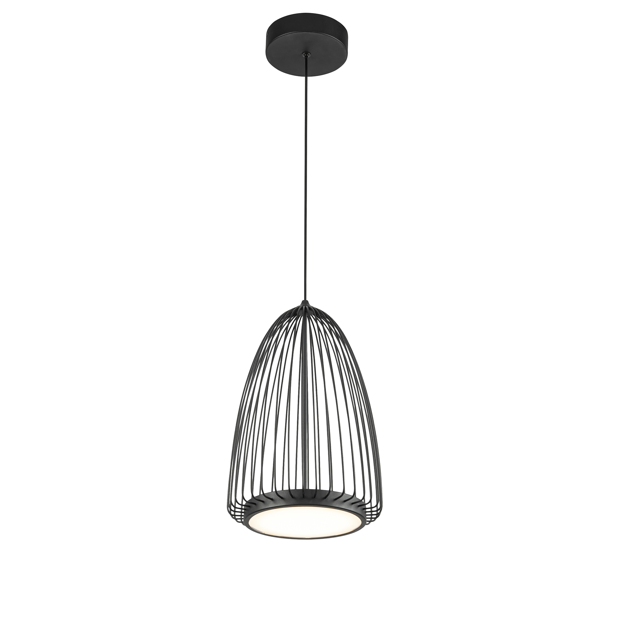 Изображение товара Светильник подвесной светодиодный Mantra Smart 9017 9 м² теплый белый (желтый) свет цвет черный