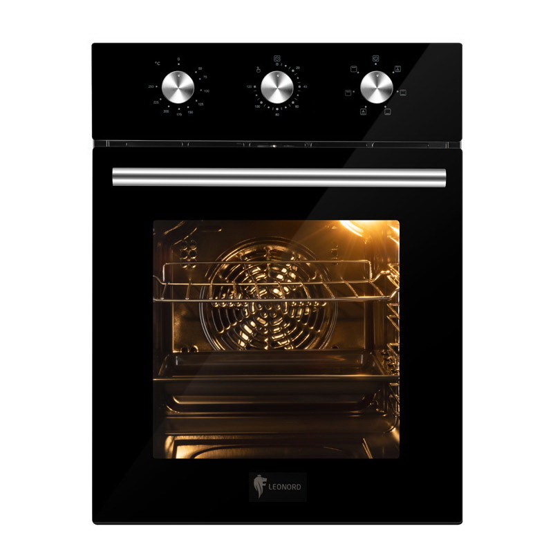Изображение товара Встраиваемый электрический духовой шкаф LEONORD LEO-45002B с 6 режимами