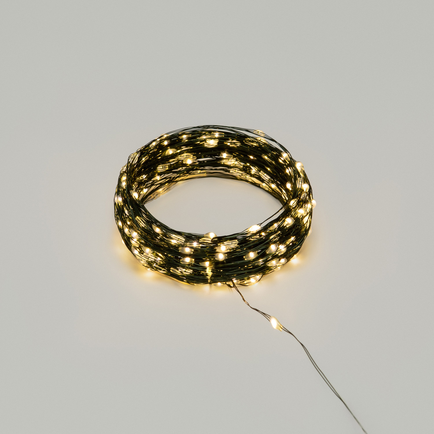 Изображение товара Электрогирлянда комнатная Neon-Night Роса 30 м 300 ламп теплый белый свет 8 режимов работы