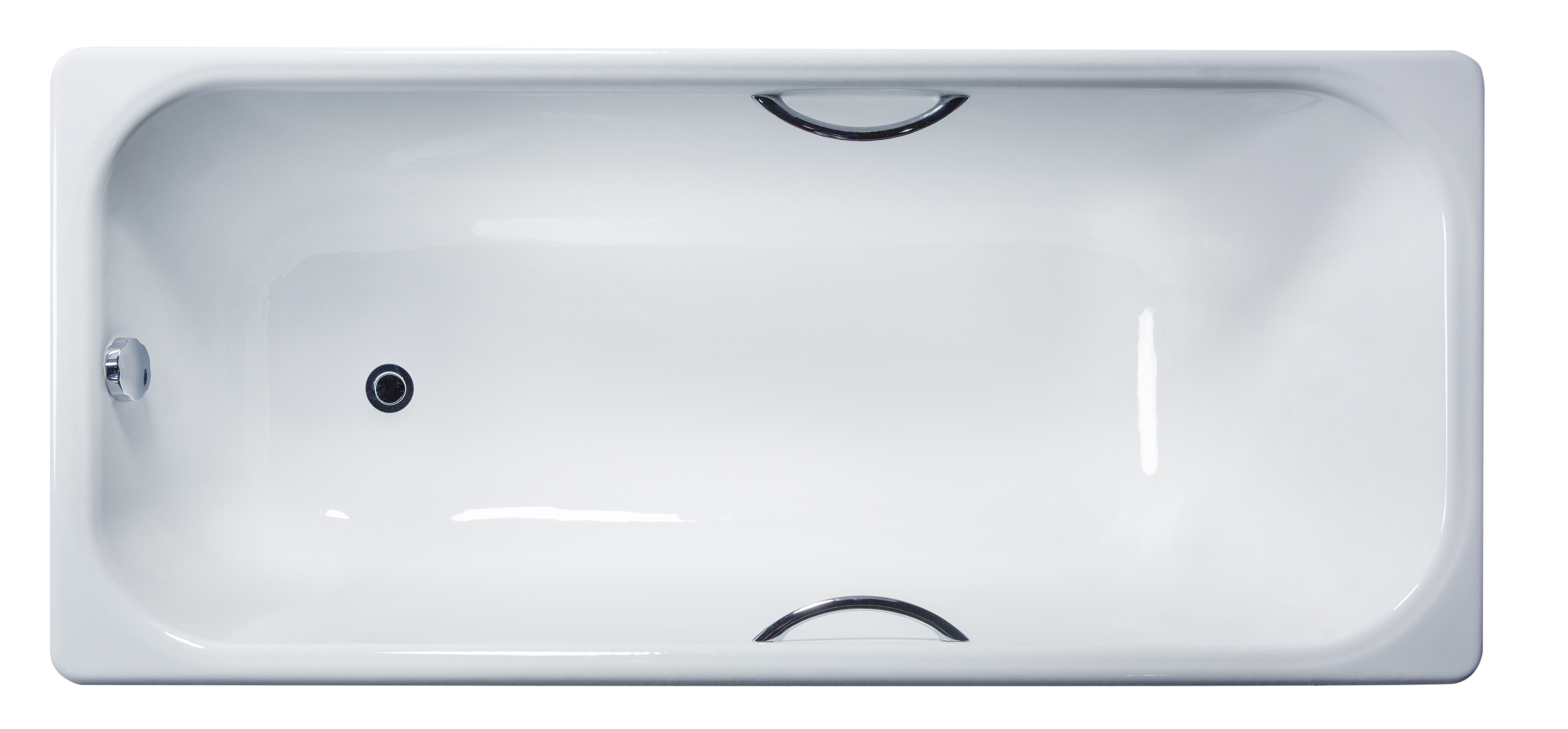 Изображение товара Ванна Универсал Ностальжи чугунная эмалированная 160x75x44.5 см с ручками