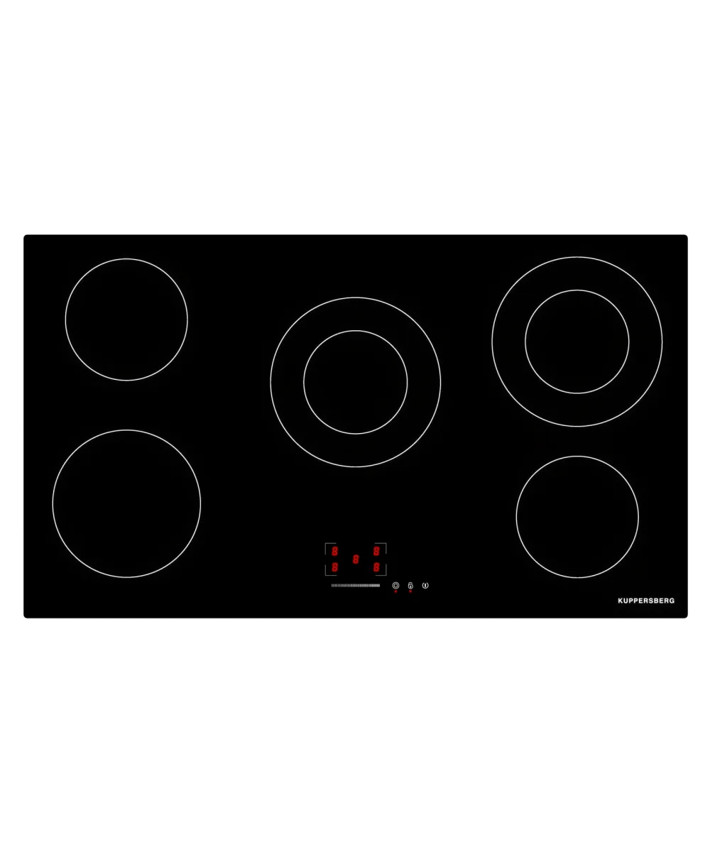 Изображение товара Кухонная поверхность Kuppersberg ECS 902 90 см 5 конфорок черный стеклокерамика