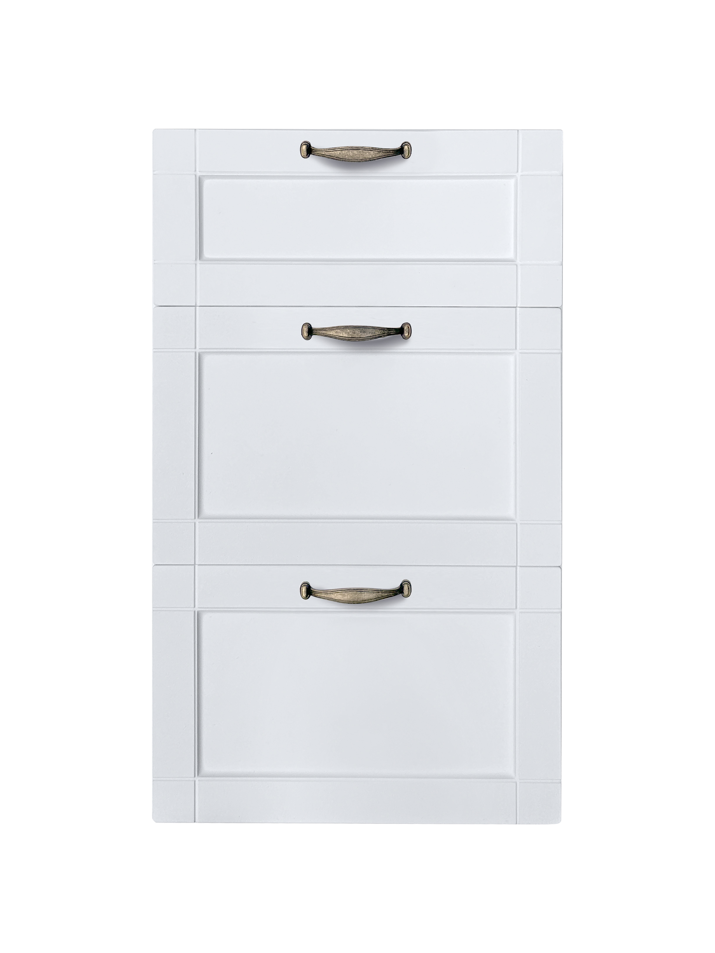 Изображение товара Комплект фасадов Мебельный Двор Онега МДФ белый 40x67x16 см