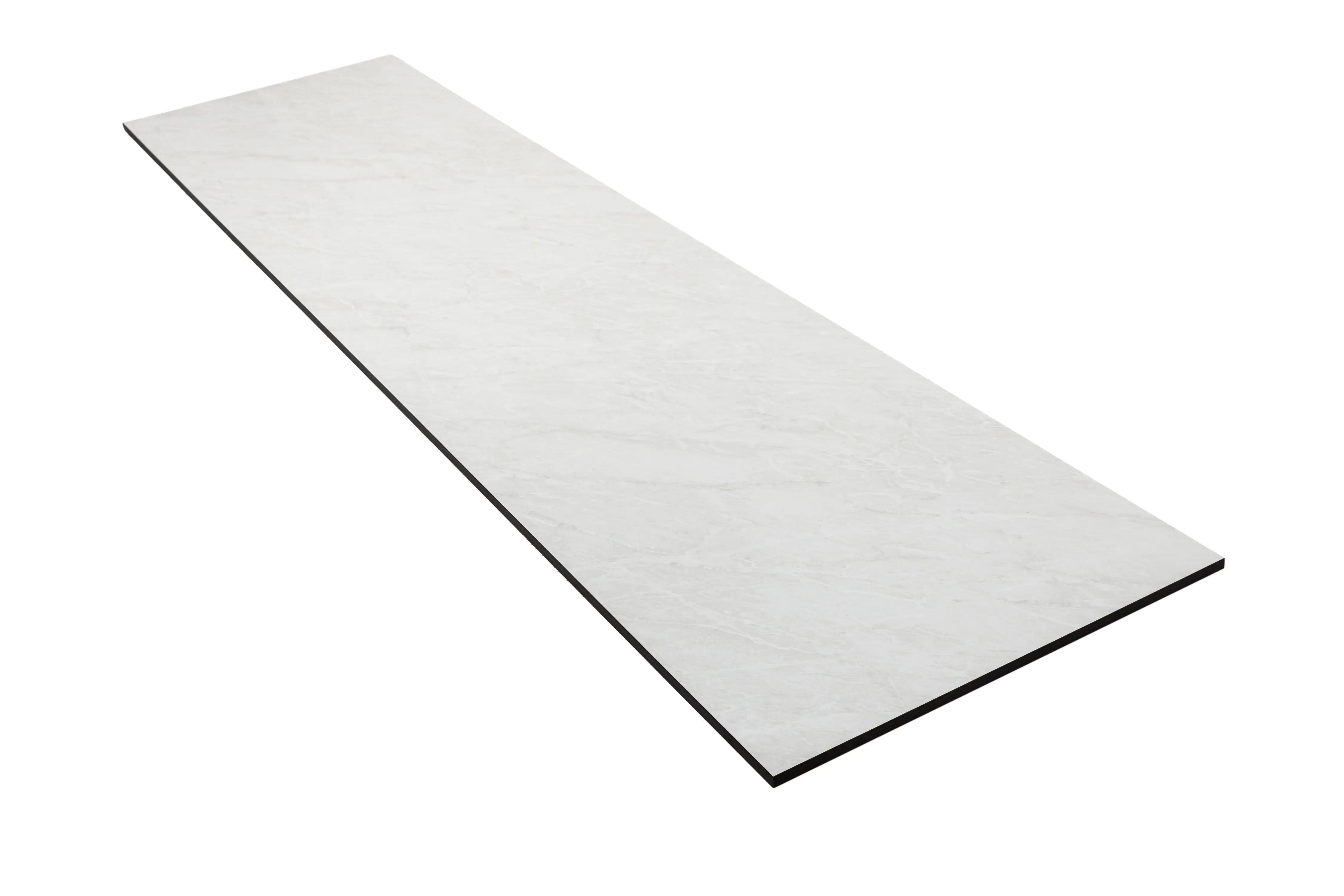 Кухонная столешница Мрамор 120x60x1.6 см HPL-пластик цвет белый - 3