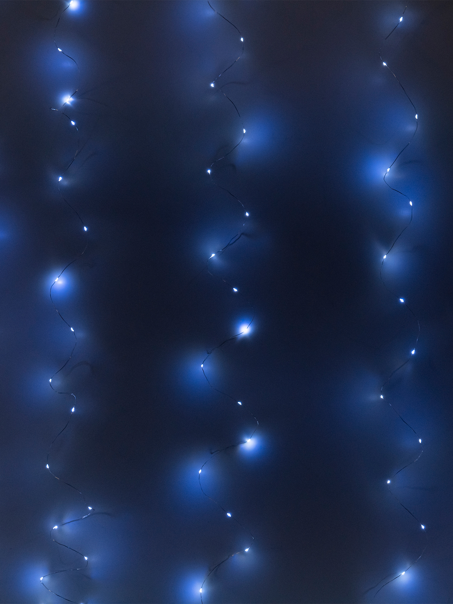 Изображение товара Электрогирлянда Sh lights ICLLDM300W-C занавес 300 ламп 3x3 м белый 8 режимов