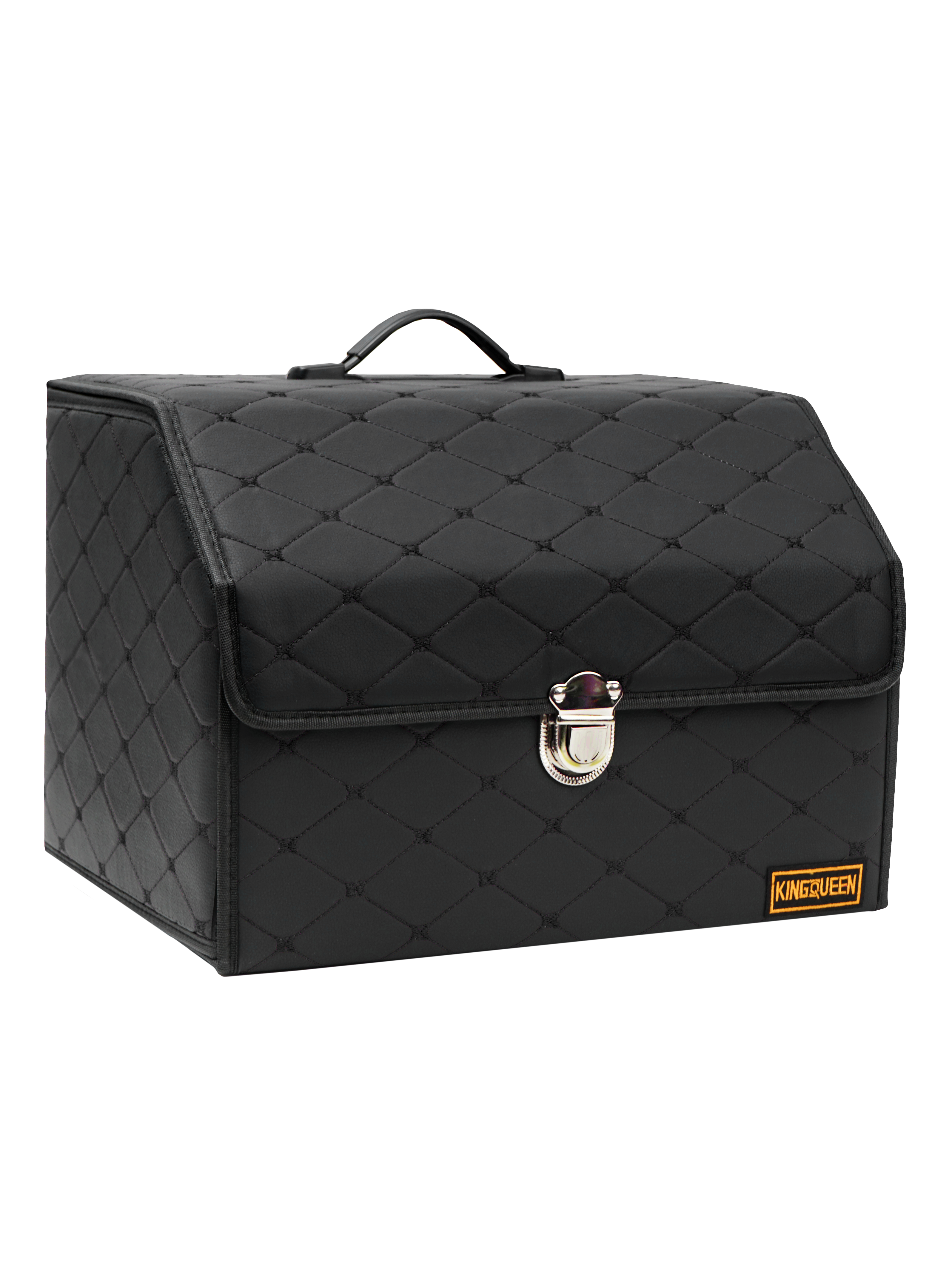 Изображение товара Ящик органайзер в багажник Kingqueen TR--S-BB 300x300x300 мм, эко-кожа