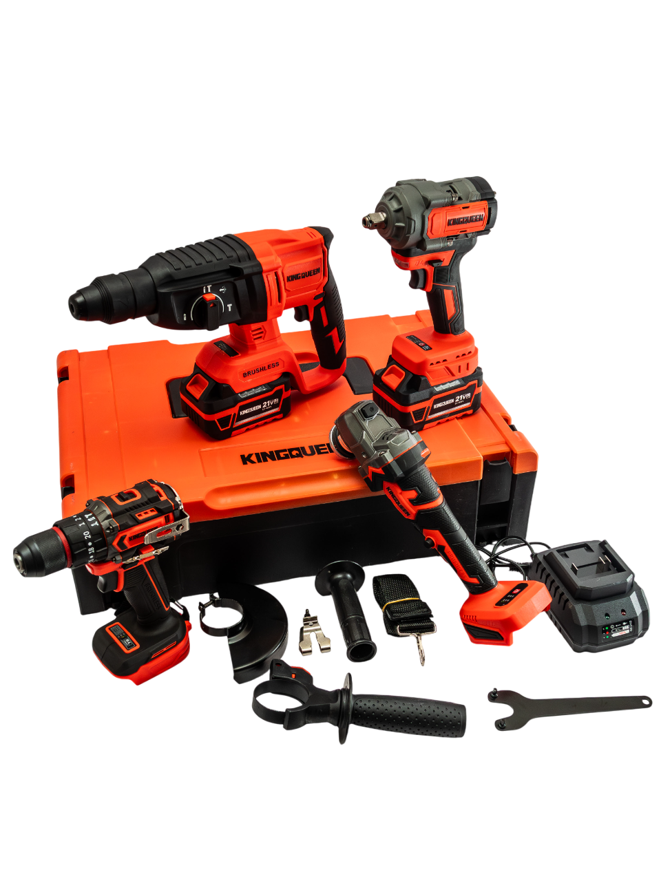 Изображение товара Набор электроинструментов Kingqueen KQ-TS411, 4 предмета