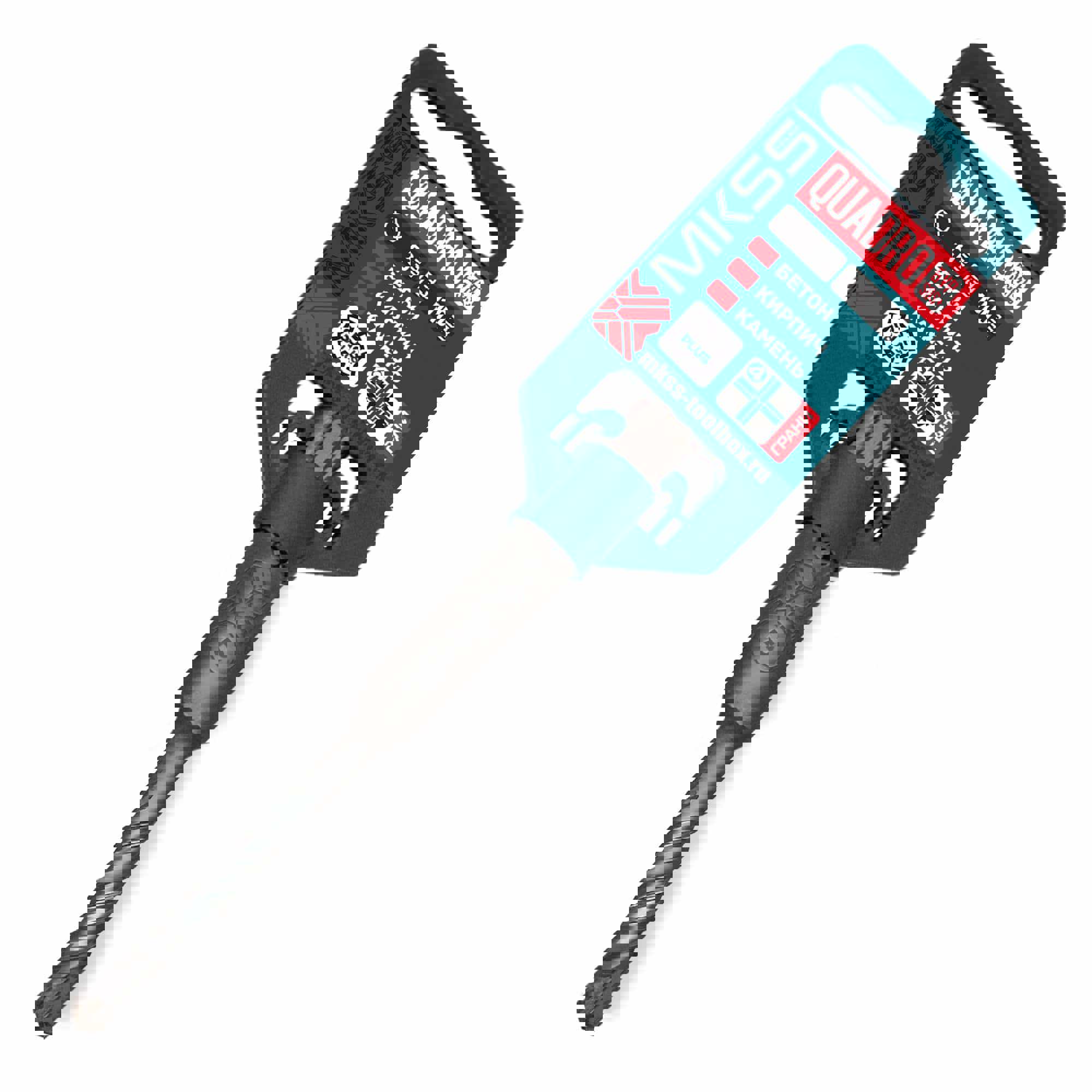 Изображение товара Бур по бетону MKSS QUADRO QS05110, 5x110 мм, SDS Plus