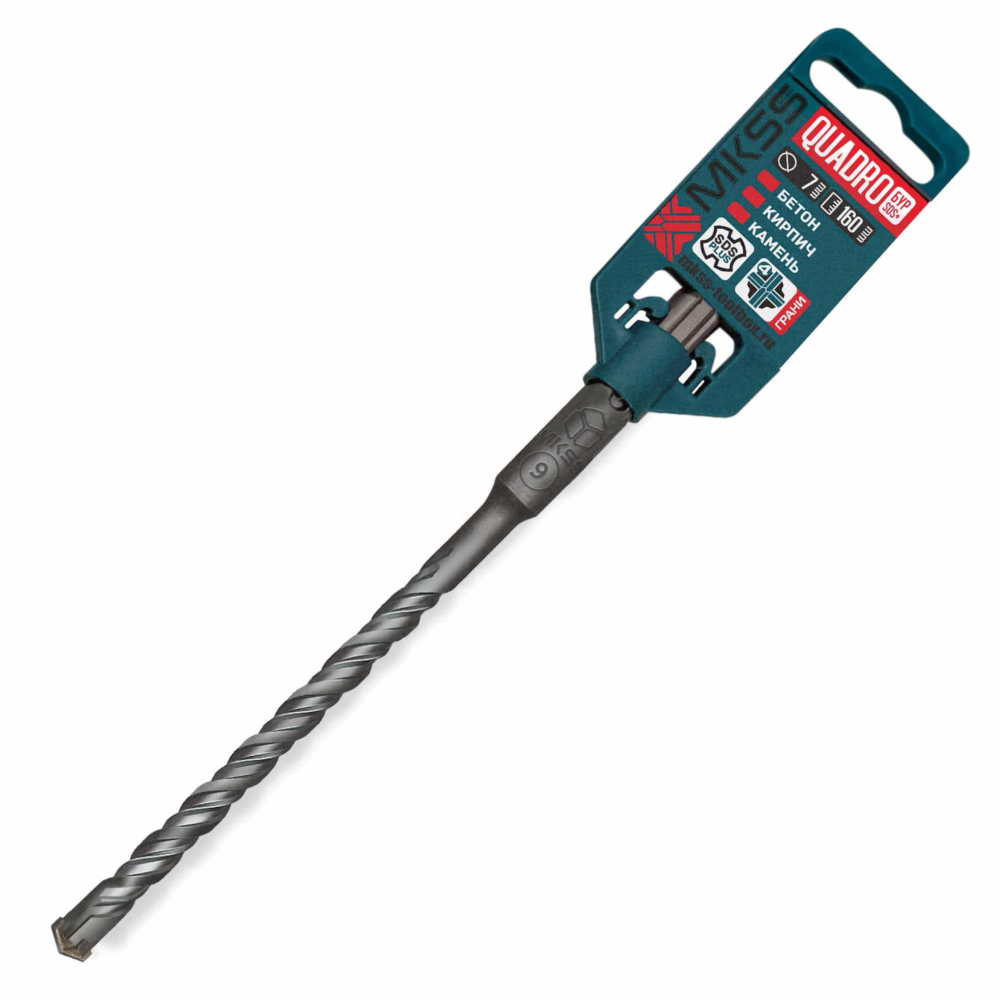 Изображение товара Бур MKSS Toolbox QS07160 7x160 мм для бетона и кирпича