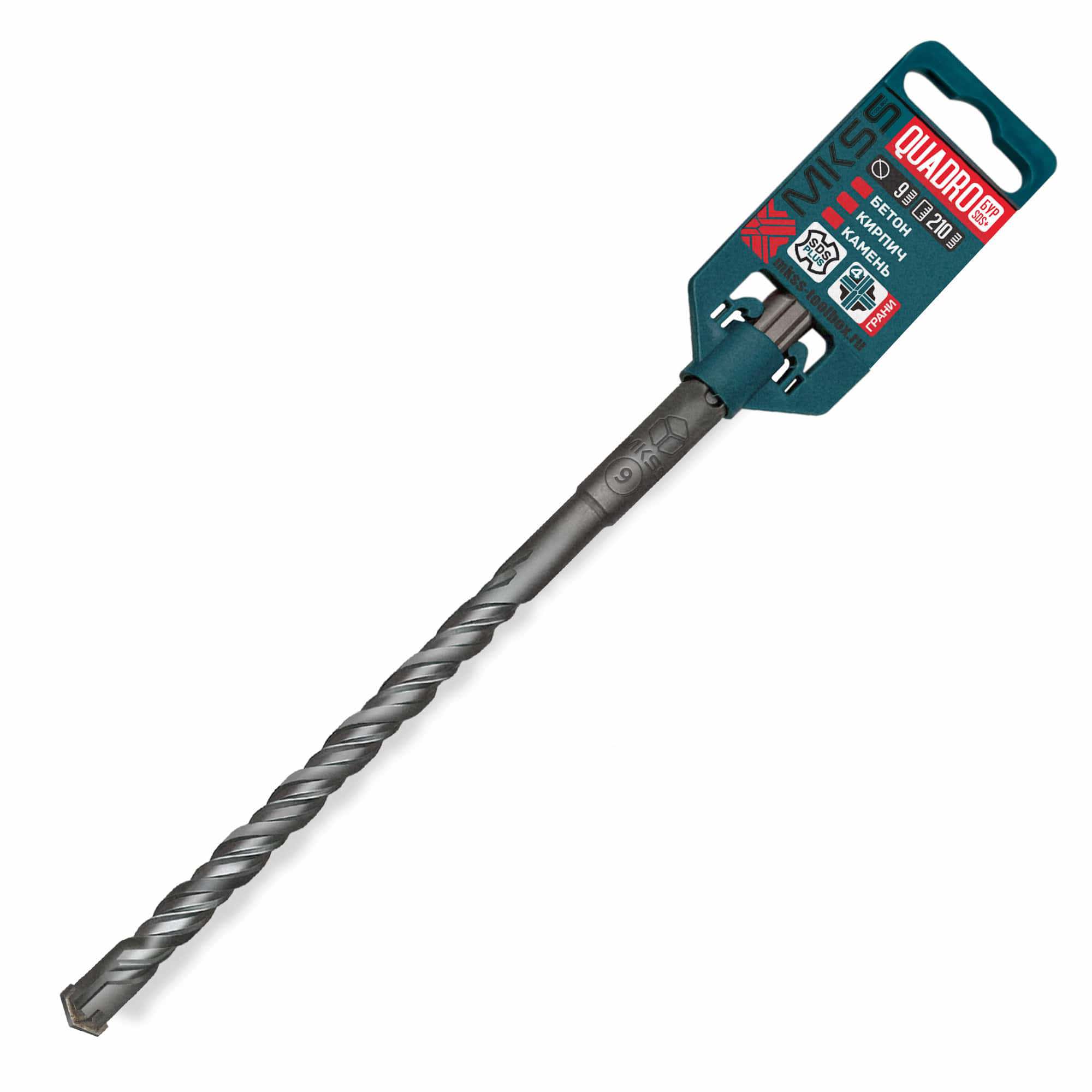 Изображение товара Бур по бетону MKSS TOOLBOX 9 мм SDS+ для тяжелых работ Изображение товара Бур по бетону MKSS TOOLBOX 9 мм SDS+ для тяжелых работ
