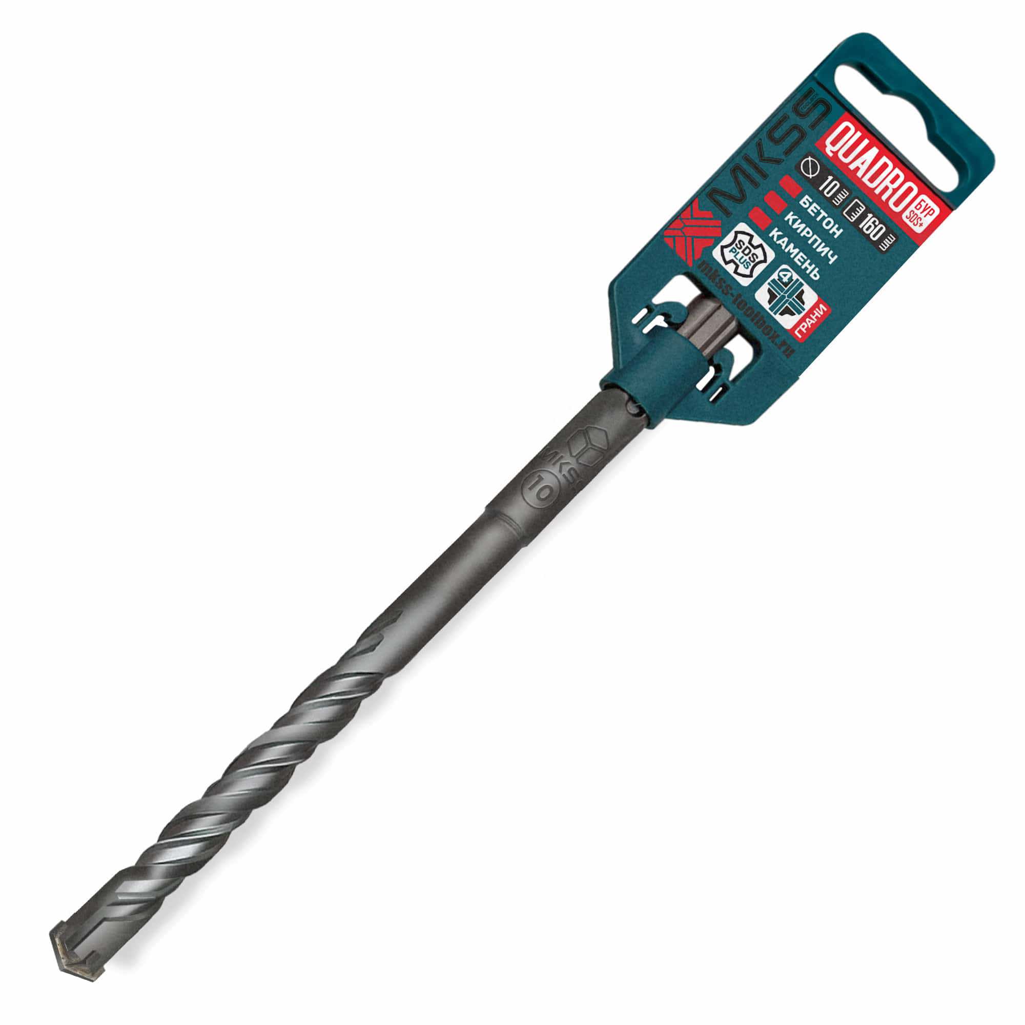 Изображение товара Бур по бетону MKSS TOOLBOX QS10160, 10x160 мм