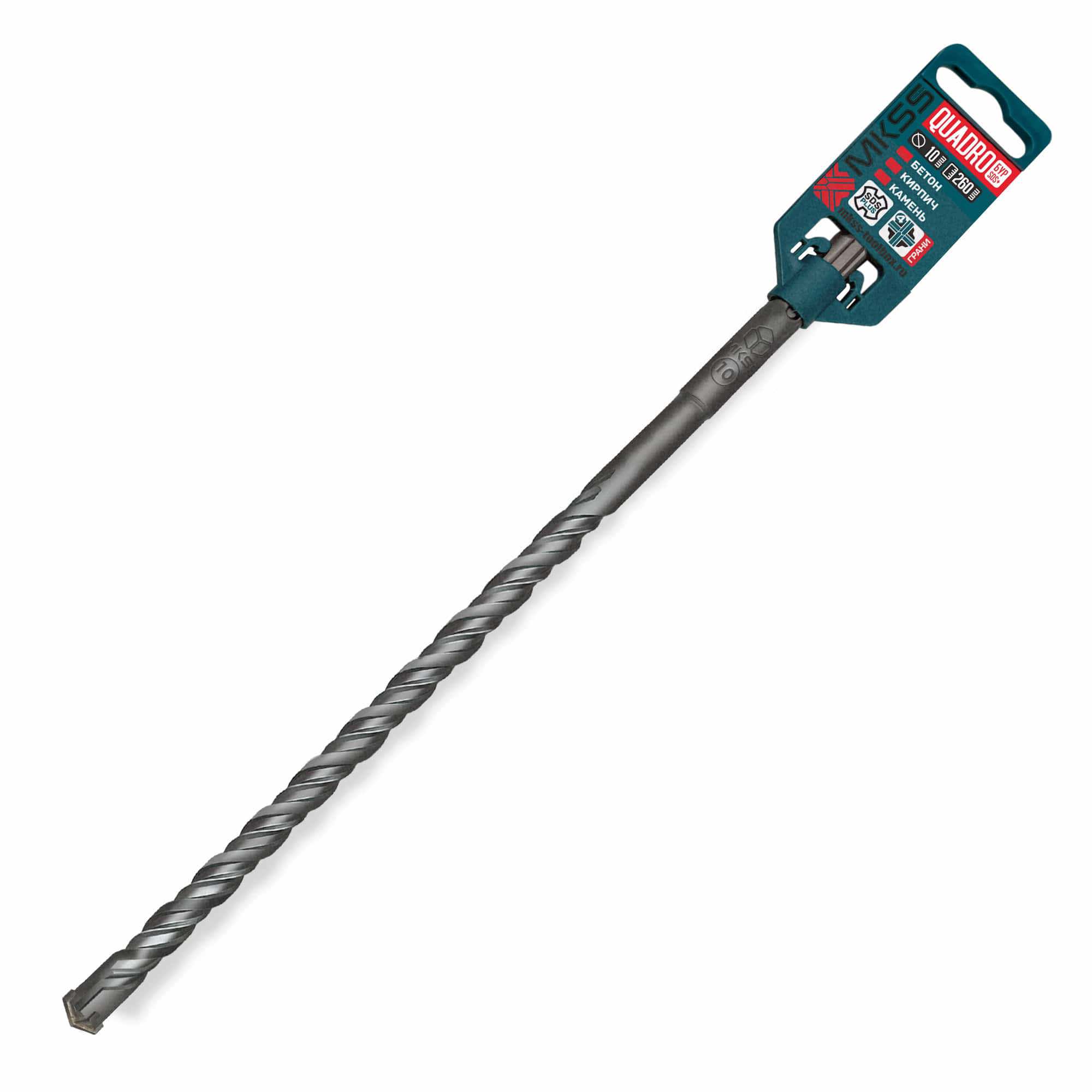 Изображение товара Бур MKSS TOOLBOX QS10260 10 мм SDS Plus для бетона